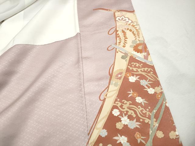 平和屋着物■豪華色留袖 駒刺繍 エ霞几帳花丸文 金彩 やまと誂製 正絹 逸品 DABH8972qa