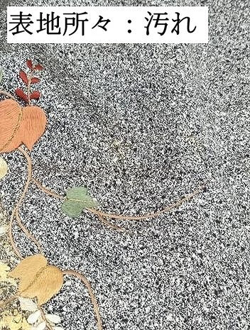 平和屋着物■訪問着 刺繍 蔦の葉文 たたき染め 金彩 正絹 逸品 DABH8996qa