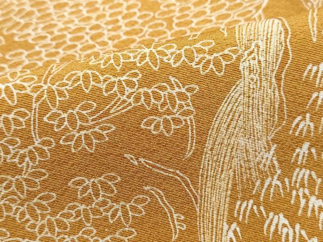 平和屋着物■訪問着 作家物 樹林風景文 暈し染め 正絹 逸品 DABH8997qa