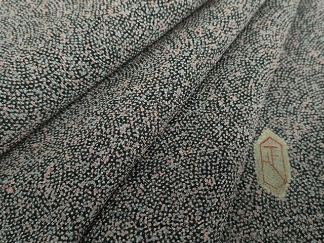 平和屋着物●本加賀友禅作家 押田正義 江戸小紋 鮫小紋柄 正絹 逸品 未使用 DABH9120ps