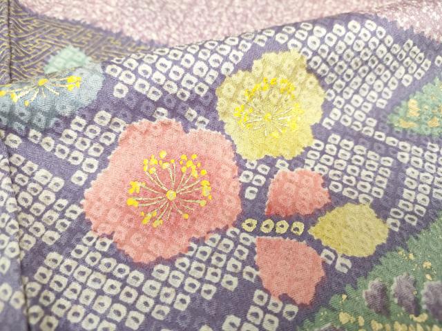 平和屋着物●訪問着 作家物 舞桜 舞梅 金彩 正絹 逸品 DABH9153ps