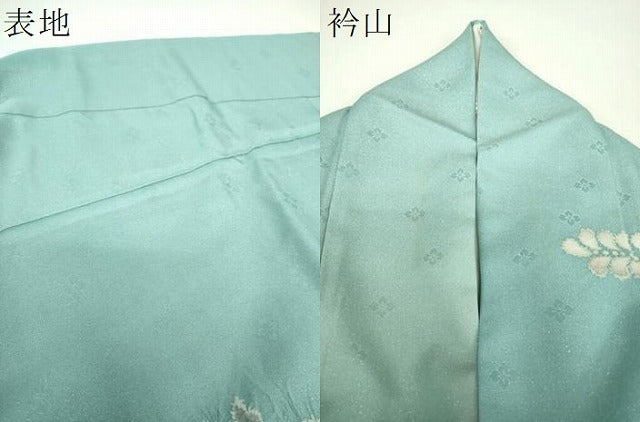 平和屋着物●吉乃一廉 幻の辻が花 訪問着 絞り 辻が花 暈し染め 銀通し地 正絹 逸品 DABH9179ps