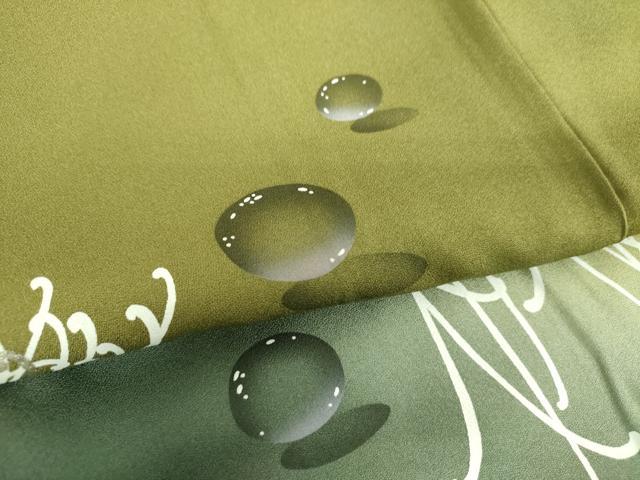 平和屋着物●訪問着 水滴 乱菊 暈し染め 金彩 正絹 逸品 DABH9202ps