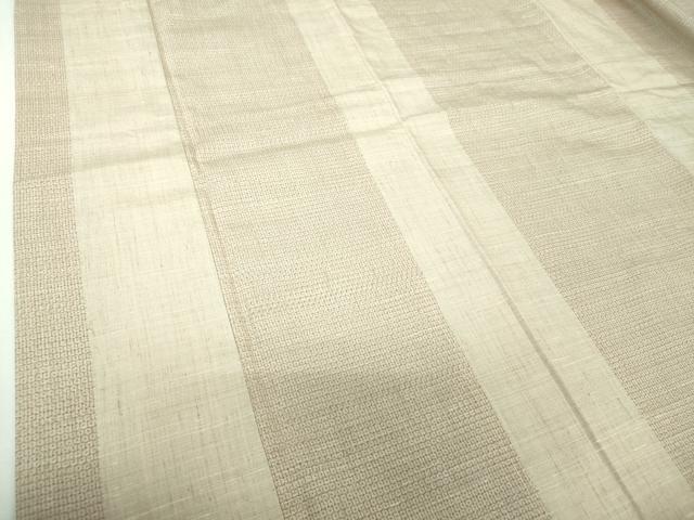 平和屋着物●結城紬 80亀甲 間道 正絹 逸品 DABH9240ps