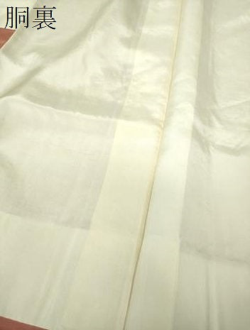 平和屋着物●結城紬 色無地 赭色 正絹 逸品 DABH9241ps