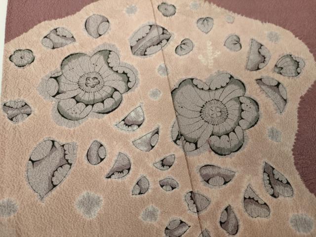 平和屋着物●訪問着 絞り 辻が花 正絹 逸品 DABH9257ps