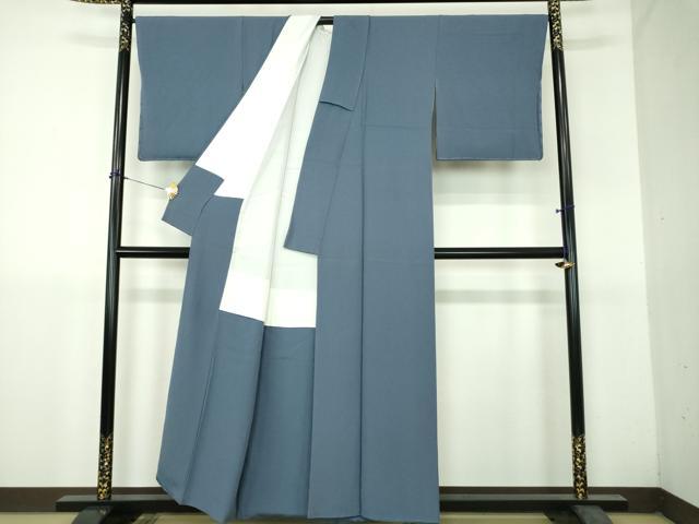 平和屋着物●上質な色無地 薄花色 正絹 逸品 DABH9285ps