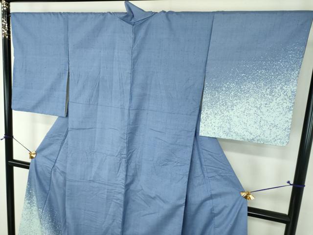 平和屋着物●訪問着 紬地 霞文 正絹 逸品 DABH9463ps