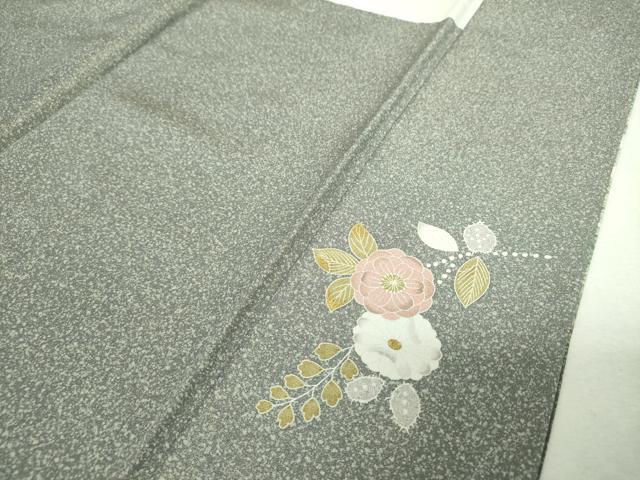 平和屋着物●訪問着 辻が花 暈し染め 金彩 金通し地 正絹 逸品 DABH9492ps