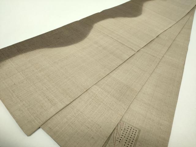 平和屋着物●中国三大刺繍 スワトウ相良刺繍 汕頭相良刺繍 総刺繍 太鼓柄袋帯 紬地 鳥獣花文 正絹 逸品 未使用 DABH9571ps