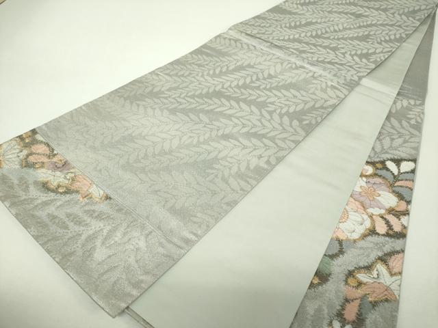 平和屋着物▼太鼓柄袋帯 辻が花 金銀糸 正絹 逸品 DABH9623ps