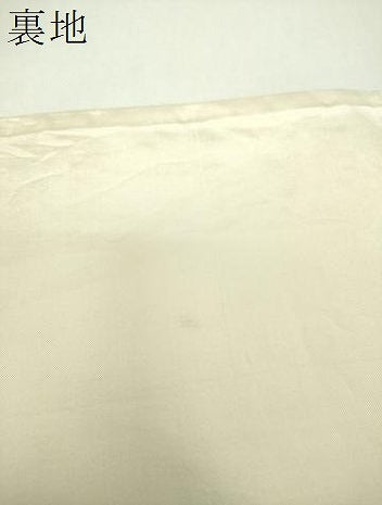 平和屋着物▼中国三大刺繍 スワトウ相良刺繍 汕頭相良刺繍 総刺繍 太鼓柄袋帯 絽刺し 扇面花文 金彩 正絹 逸品 DABH9641ps