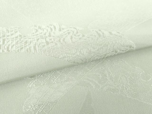 平和屋着物●上質な色無地 雪芝地紋 蕎麦切色 正絹 逸品 DABH9700ps