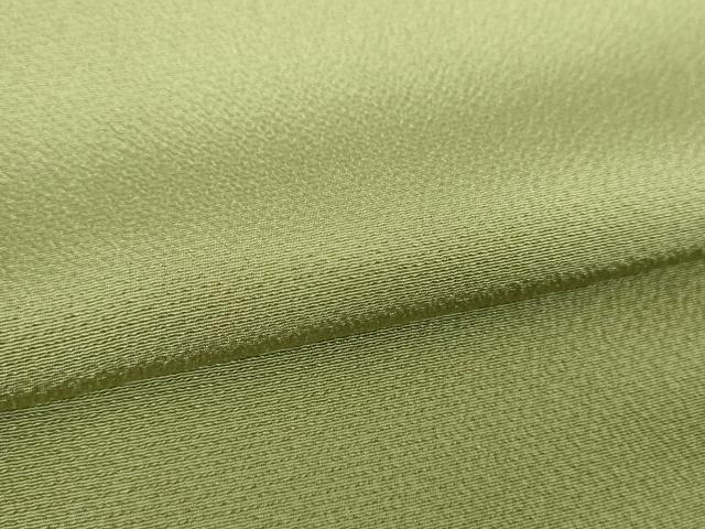 平和屋着物●染師 故・山代谷隆監修 色無地 柳茶色 正絹 逸品 DABH9706ps