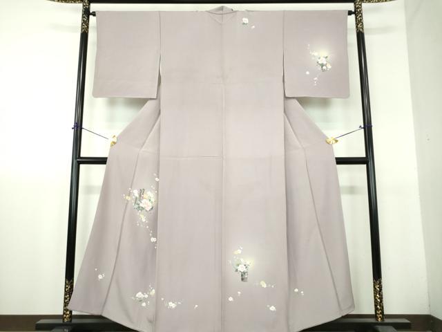 平和屋着物●訪問着 友禅 飾花文 蛍暈し 正絹 逸品 DABH9724ps