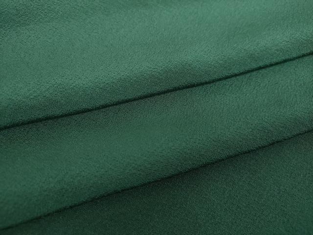平和屋着物●上質な色無地 鉄色 正絹 逸品 DABH9734ps