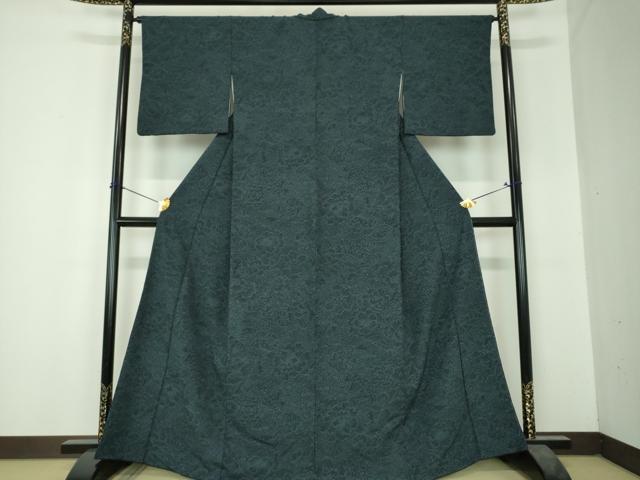 平和屋着物●洗える最高級着物 <英>はなぶさ謹製 小紋 花尽くし DABH9756ps
