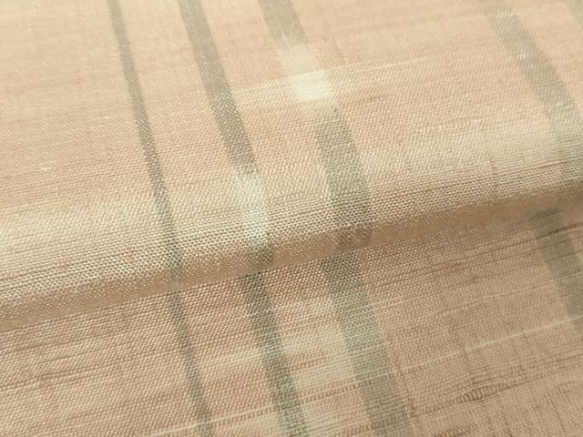 平和屋着物●上質な紬 変わり間道 正絹 逸品 未使用 DABH9914ps