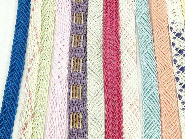 平和屋着物*夏物 和装小物 帯締め20本セット レース織 未使用あり 逸品 DABI0199xg