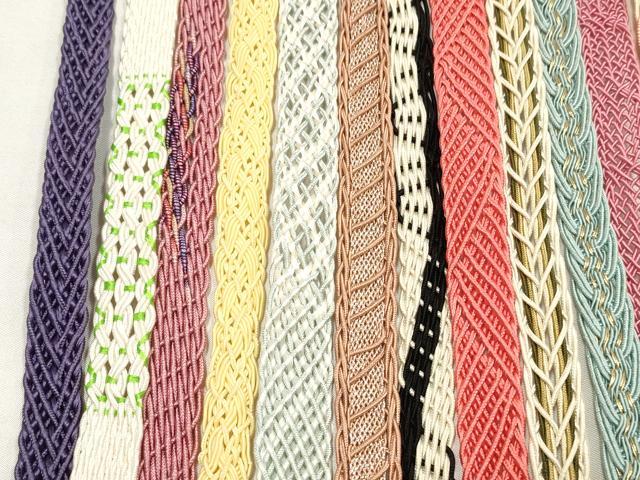 平和屋着物*夏物 和装小物 帯締め20本セット レース織 金銀糸 ラメ糸 逸品 DABI0230xg