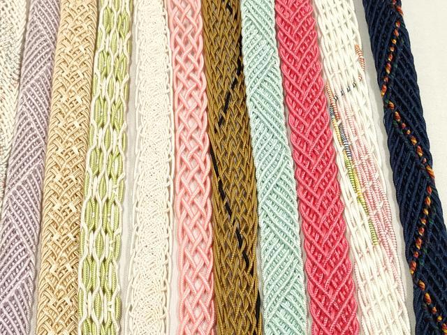 平和屋着物*夏物 和装小物 帯締め20本セット レース織 金銀糸 未使用あり 逸品 DABI0235xg