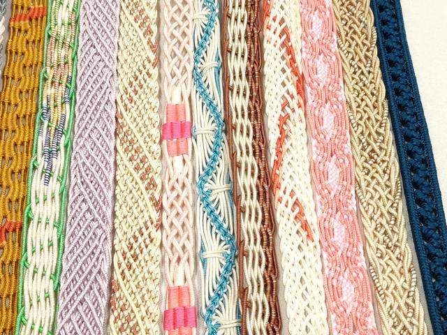 平和屋着物*夏物 和装小物 帯締め20本セット レース織 金銀糸 逸品 DABI0236xg