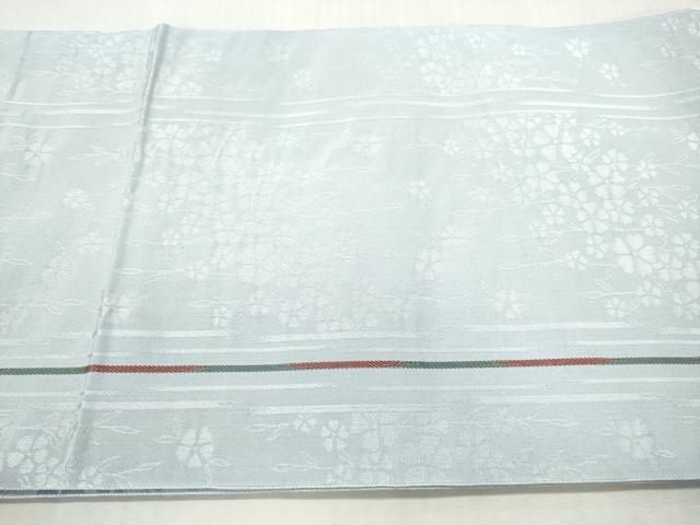 平和屋着物◎八寸名古屋帯 草花文 DABI0372xg