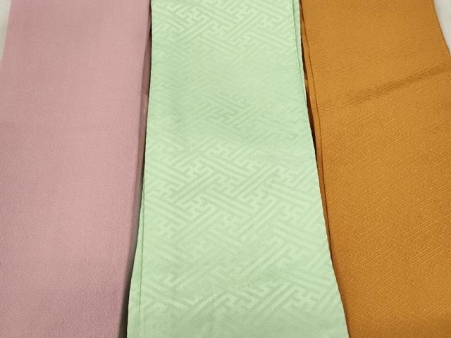 平和屋着物▼和装小物 重ね衿・伊達衿まとめて20点 紗綾形 七宝 舞花 金糸 未使用あり 逸品 DABI0405xg