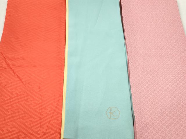 平和屋着物▼和装小物 重ね衿・伊達衿まとめて20点 紗綾形 舞桜 菱花 箔散らし 金銀糸 金銀彩 未使用あり 逸品 DABI0410xg