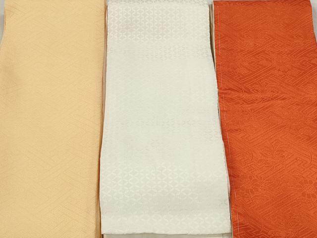 平和屋着物▼和装小物 重ね衿・伊達衿まとめて20点 紗綾形 七宝 舞桜 市松 箔散らし 刺繍 金糸 金彩 未使用あり 逸品 DABI0418xg