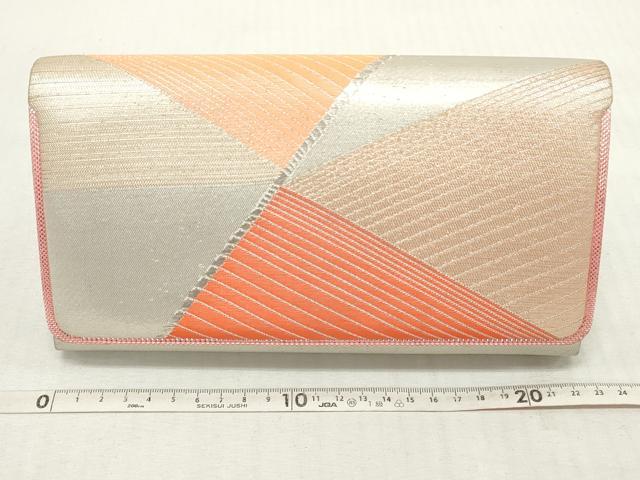 平和屋着物▼和装小物 和装バッグまとめて4点 ハンドバッグ 佐賀錦 花菱文 草花文 切嵌 金銀糸 逸品 DABI0498xg