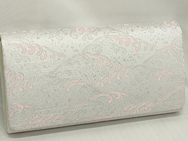 平和屋着物▼和装小物 和装バッグまとめて4点 ハンドバッグ クラッチ 佐賀錦 紗綾形 青海波 立波文 金銀糸 逸品 DABI0499xg