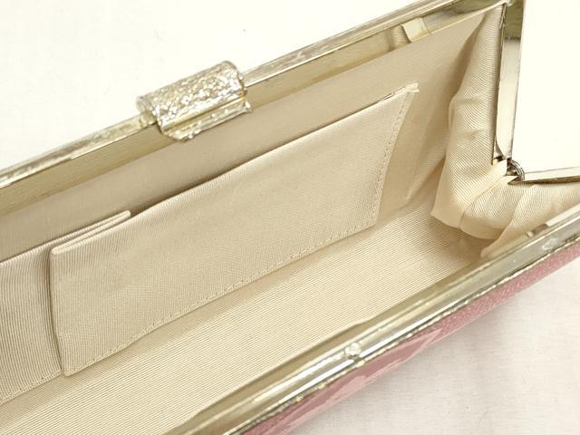 平和屋着物▼和装小物 和装バッグまとめて4点 ハンドバッグ クラッチ 佐賀錦 孔雀羽文 亀甲花文 金糸 逸品 DABI0502xg