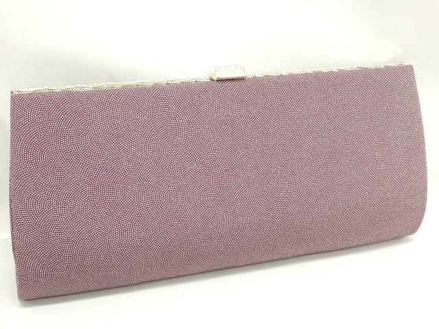 平和屋着物▼和装小物 和装バッグまとめて4点 ハンドバッグ クラッチ 鮫小紋柄 草花文 器物文 銀糸 逸品 DABI0511xg