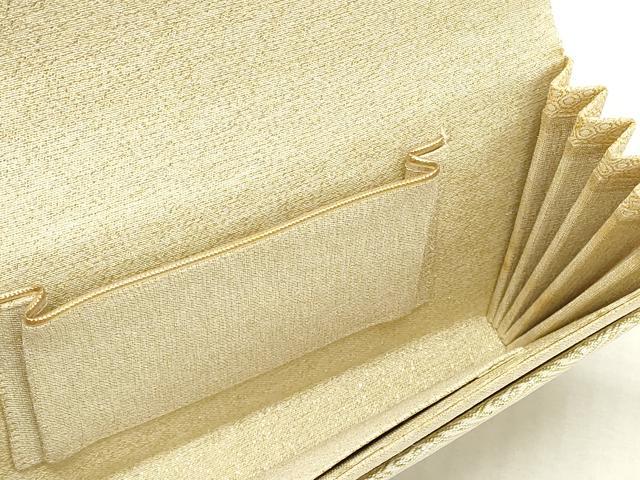 平和屋着物▼和装小物 和装バッグまとめて4点 ハンドバッグ 佐賀錦 流水草花文 紗綾形 立波文 金糸 逸品 DABI0516xg