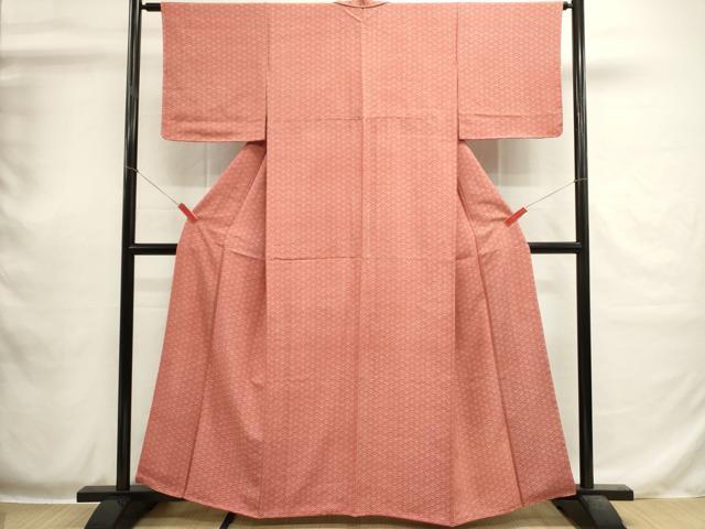平和屋着物■江戸小紋 青海波 正絹 逸品 未使用 DABI0531cd