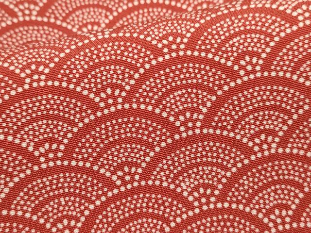 平和屋着物■江戸小紋 青海波 正絹 逸品 未使用 DABI0531cd