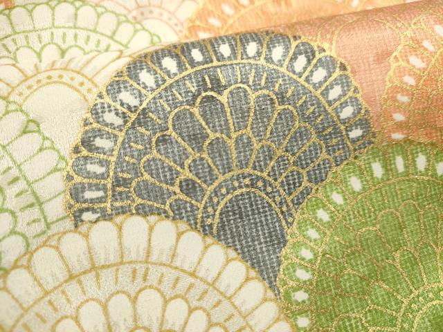 平和屋着物■訪問着 青海波 正絹 逸品 DABI0538cd
