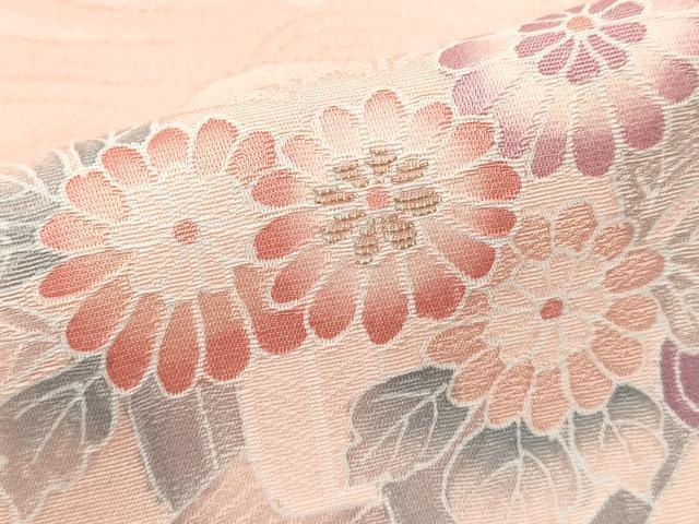 平和屋着物■訪問着 花車文 暈し染め 金糸 正絹 逸品 DABI0545cd