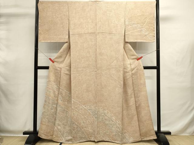 平和屋着物■訪問着 花蝶文 正絹 逸品 DABI0562cd