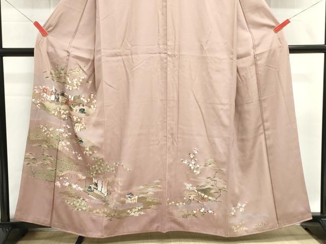 平和屋着物■豪華色留袖 人物風景文 暈し染め 金彩 正絹 逸品 DABI0586cd