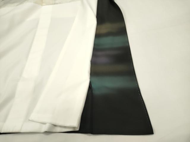 平和屋着物■豪華黒留袖 作家物 童子遊び 暈し染め 金彩 正絹 逸品 DABI0599cd