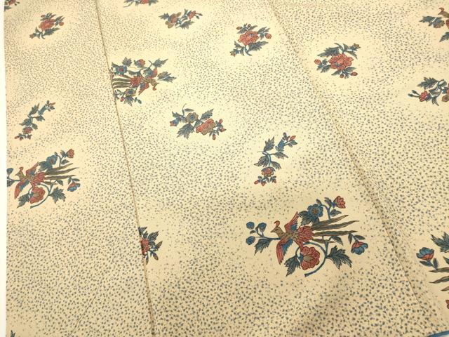 平和屋着物■上質な小紋 鳳凰花文 正絹 逸品 DABI0617cd