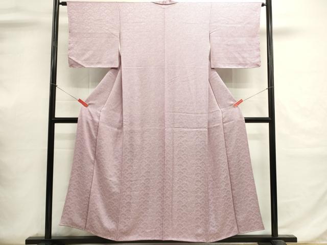 平和屋着物■上質な小紋 青海波地紋 鹿の子 正絹 逸品 DABI0623cd