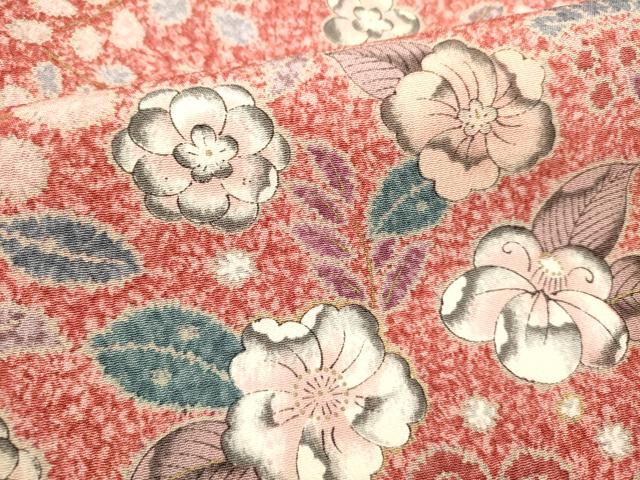 平和屋着物■上質な小紋 辻が花 金彩 正絹 逸品 DABI0683cd