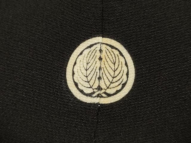 平和屋着物■豪華黒留袖 駒刺繍 吉祥飛鶴花松文 金彩 正絹 逸品 DABI0699cd