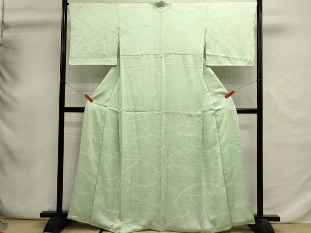 平和屋着物■上質な小紋 絞り 芝文 正絹 逸品 DABI0743cd