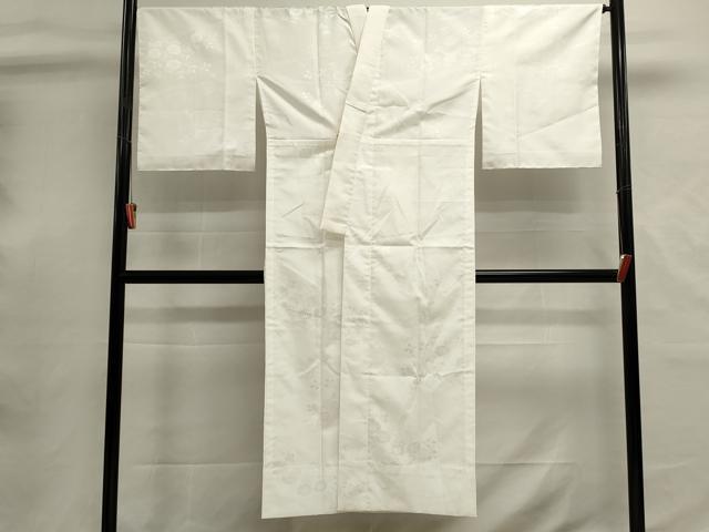 平和屋着物■長襦袢 無双仕立て 流水花地紋 洗える着物 DABI0748cd