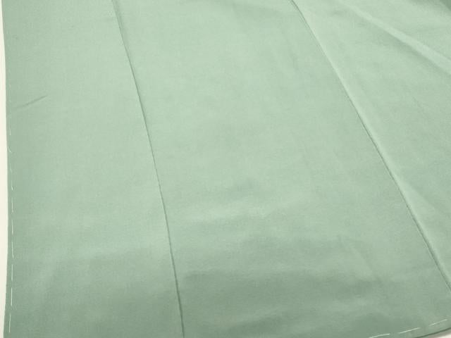 平和屋着物■上質な色無地 青竹色 正絹 逸品 DABI0767cd