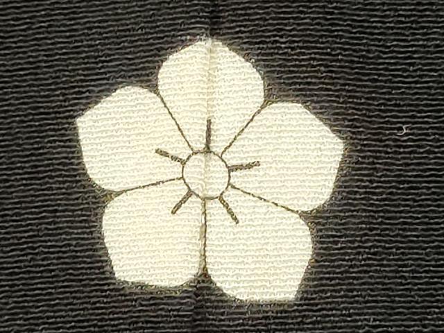 平和屋着物■豪華黒留袖 吉祥飛鶴文 金彩 正絹 逸品 DABI0814cd